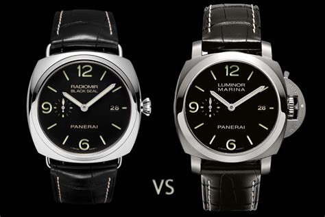 radiomir vs Panerai luminor